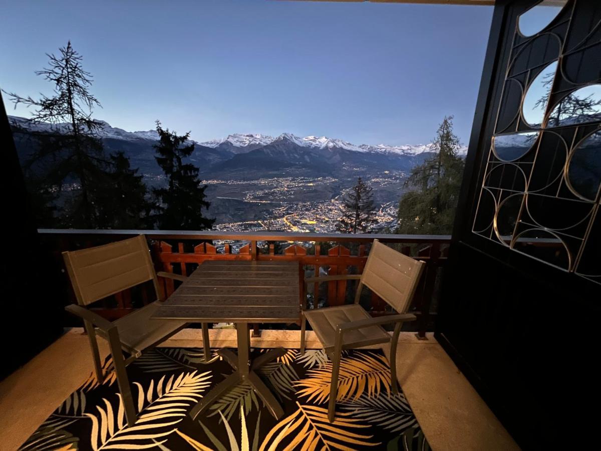 Cosy Studio For 4 Near Ski Lift, Melezes K22 Veysonnaz Ngoại thất bức ảnh