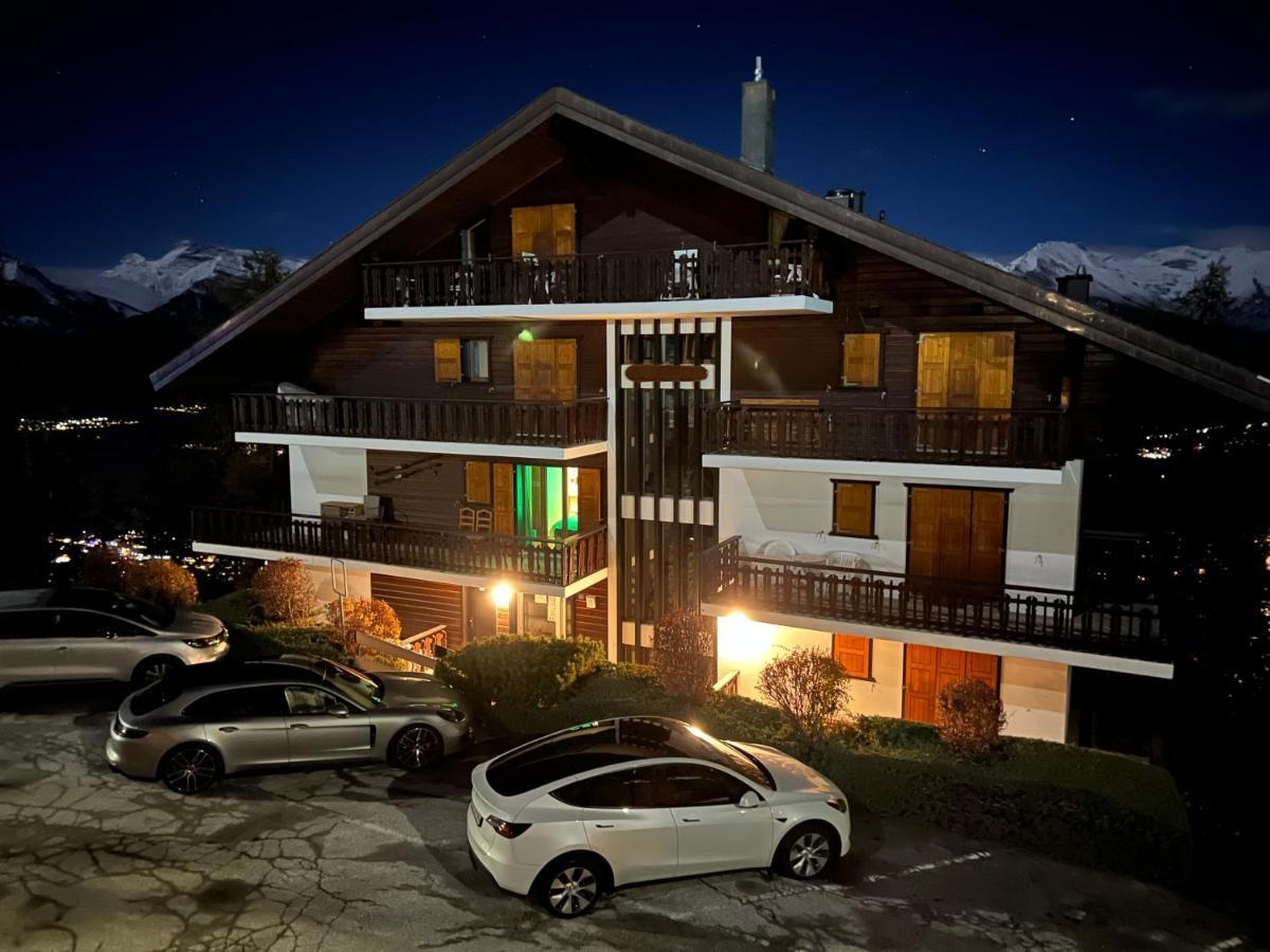 Cosy Studio For 4 Near Ski Lift, Melezes K22 Veysonnaz Ngoại thất bức ảnh