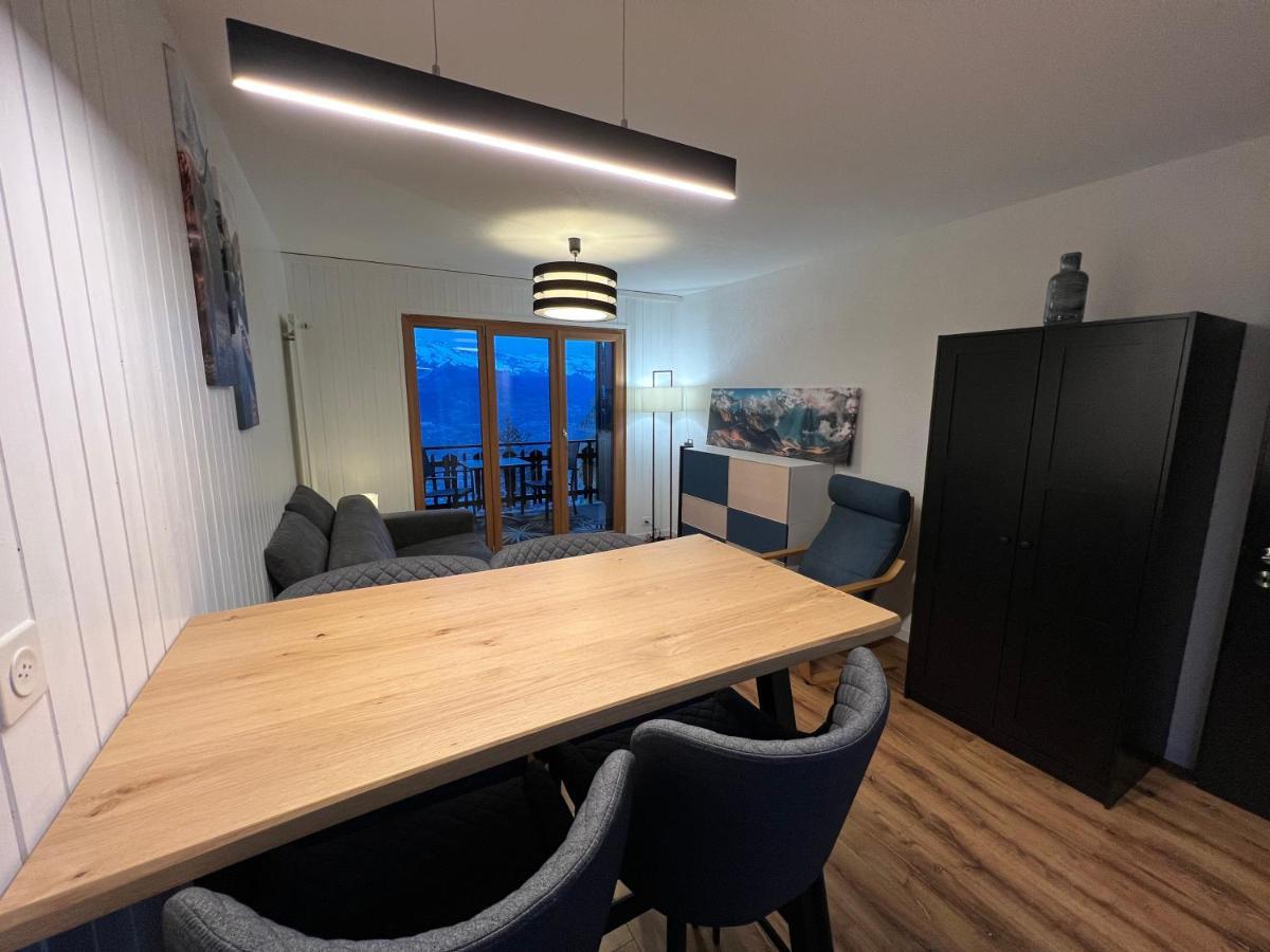 Cosy Studio For 4 Near Ski Lift, Melezes K22 Veysonnaz Ngoại thất bức ảnh