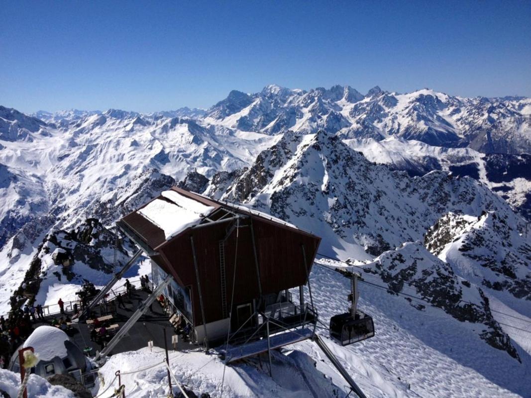 Cosy Studio For 4 Near Ski Lift, Melezes K22 Veysonnaz Ngoại thất bức ảnh