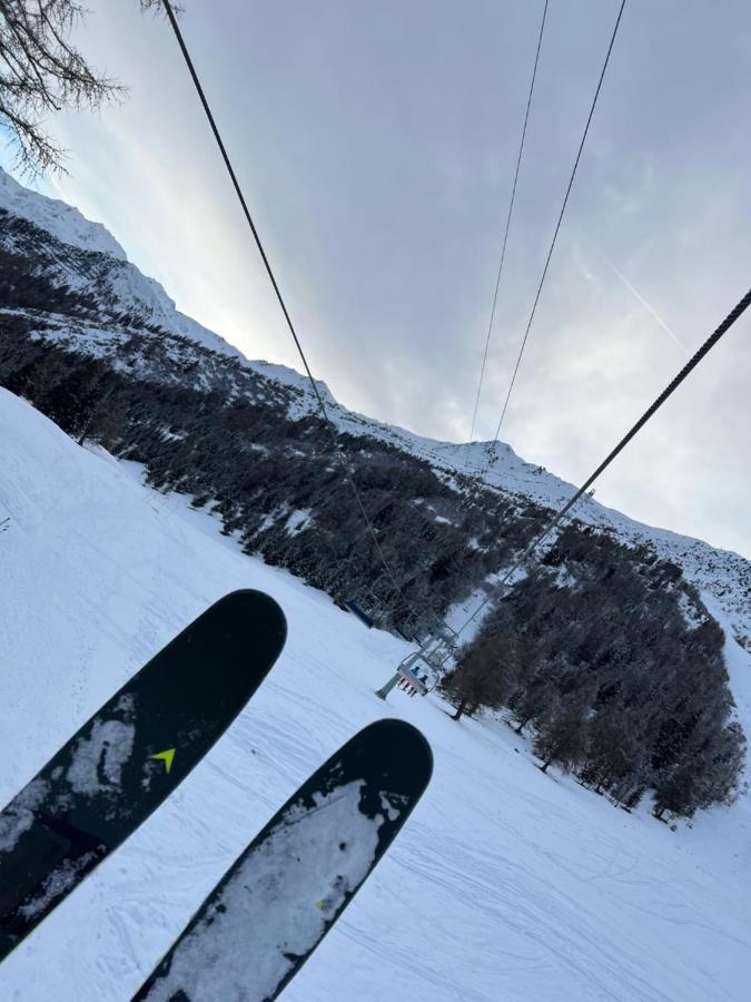 Cosy Studio For 4 Near Ski Lift, Melezes K22 Veysonnaz Ngoại thất bức ảnh